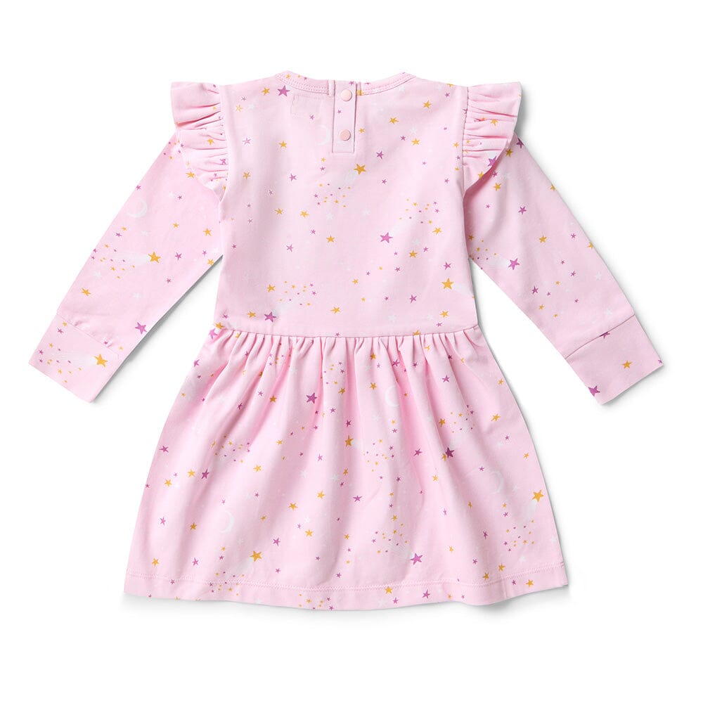 Snuggle Hunny - Organic Long Sleeve Dress | Twinkle Long Sleeve Dress Snuggle Hunny 