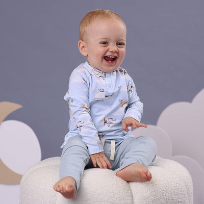 Snuggle Hunny - Organic Long Sleeve Top | Taking Flight Long Sleeve Top Snuggle Hunny 