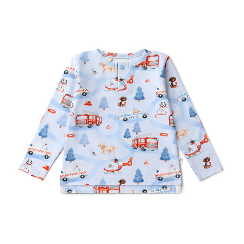 Snuggle Hunny - Organic Long Sleeve Top | To The Rescue