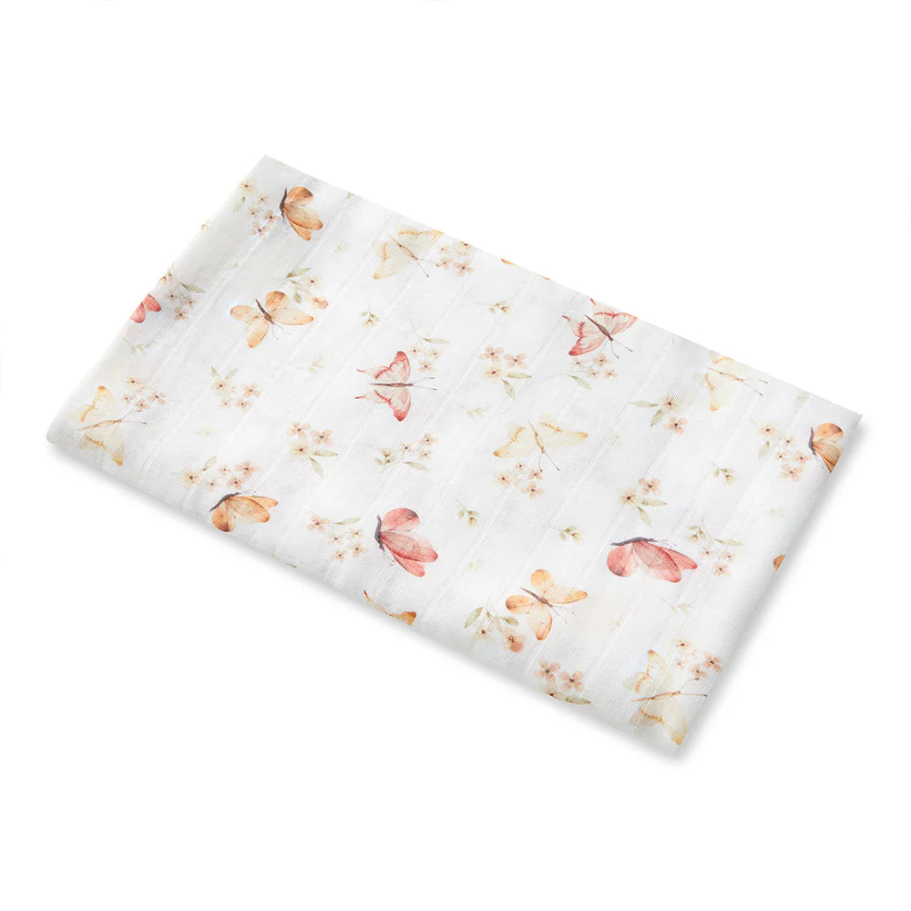 Snuggle Hunny - Organic Muslin Wrap - Butterfly Muslin Wrap Snuggle Hunny 