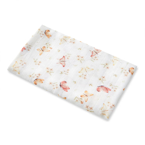 Snuggle Hunny - Organic Muslin Wrap - Butterfly