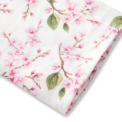 Snuggle Hunny - Organic Muslin Wrap - Cherry Blossom Muslin Wrap Snuggle Hunny 