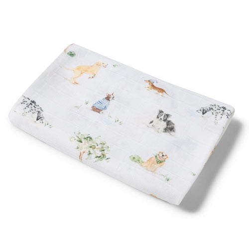 Snuggle Hunny - Organic Muslin Wrap | Dog Park