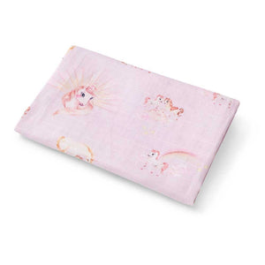 Snuggle Hunny - Organic Muslin Wrap - Unicorn