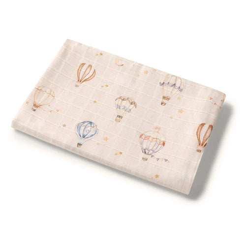 Snuggle Hunny - Organic Muslin Wrap | Up & Away