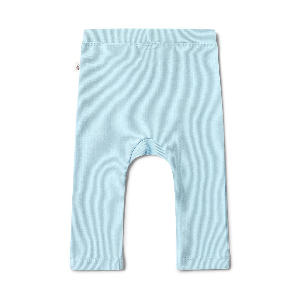 Snuggle Hunny - Organic Pants | Baby Blue Pants Snuggle Hunny 