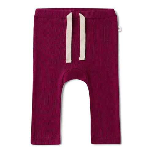 Snuggle Hunny - Organic Pants | Raspberry