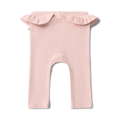 Snuggle Hunny - Organic Pants with Frill | Baby Pink Pants Snuggle Hunny 