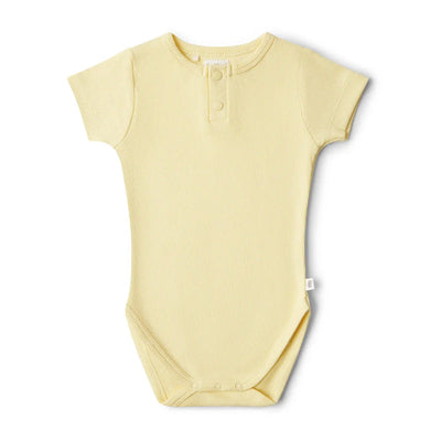 Snuggle Hunny - Organic Short Sleeve Bodysuit | Sunlight Bodysuit Snuggle Hunny 