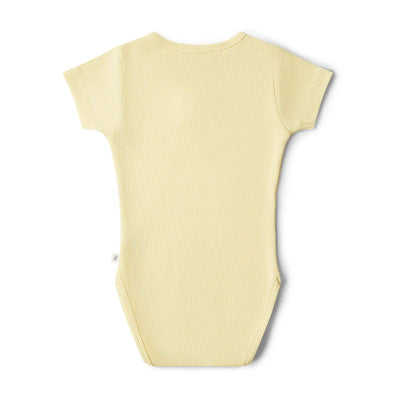 Snuggle Hunny - Organic Short Sleeve Bodysuit | Sunlight Bodysuit Snuggle Hunny 