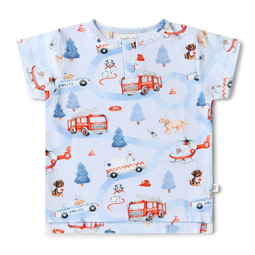 Snuggle Hunny - Organic Short Sleeve Top  | To The Rescue