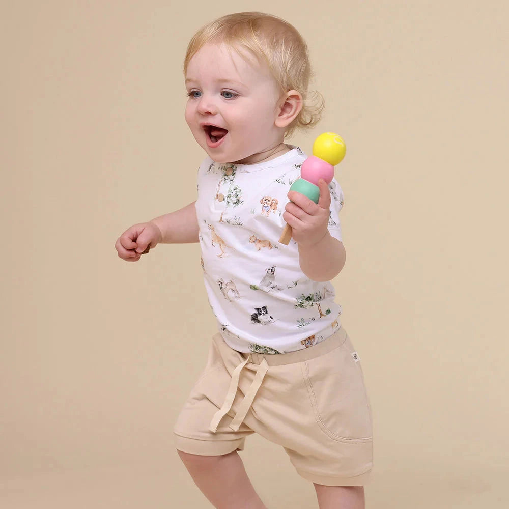 Snuggle Hunny - Organic Shorts | Babyccino Shorts Snuggle Hunny 