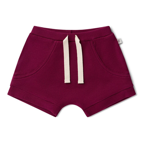 Snuggle Hunny - Organic Shorts | Raspberry