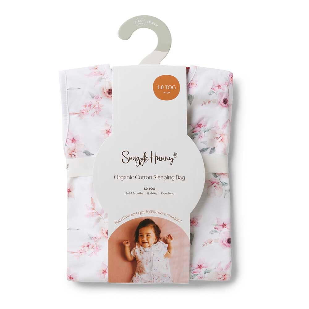 Snuggle Hunny Organic Sleeping Bag 1.0 Tog - Camille Sleeping Bag Snuggle Hunny 