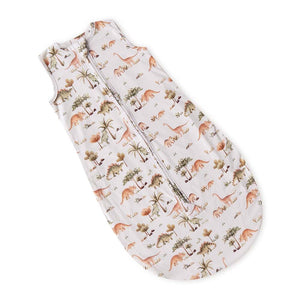 Snuggle Hunny - Organic Sleeping Bag 1.0 Tog - Dino