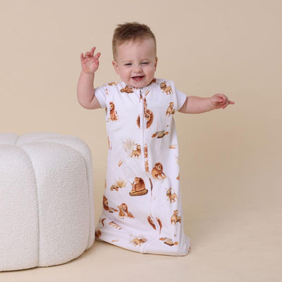 Snuggle Hunny Organic Sleeping Bag 1.0 Tog - Lion Sleeping Bag Snuggle Hunny 