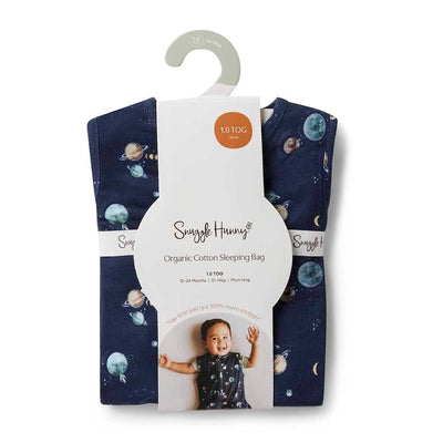 Snuggle Hunny Organic Sleeping Bag 1.0 Tog - Milky Way Sleeping Bag Snuggle Hunny 