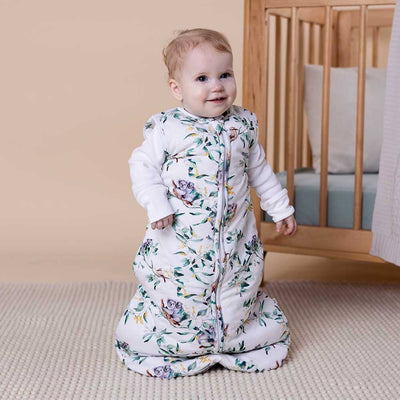 Snuggle Hunny Organic Sleeping Bag 2.5 Tog - Eucalypt Sleeping Bag Snuggle Hunny 