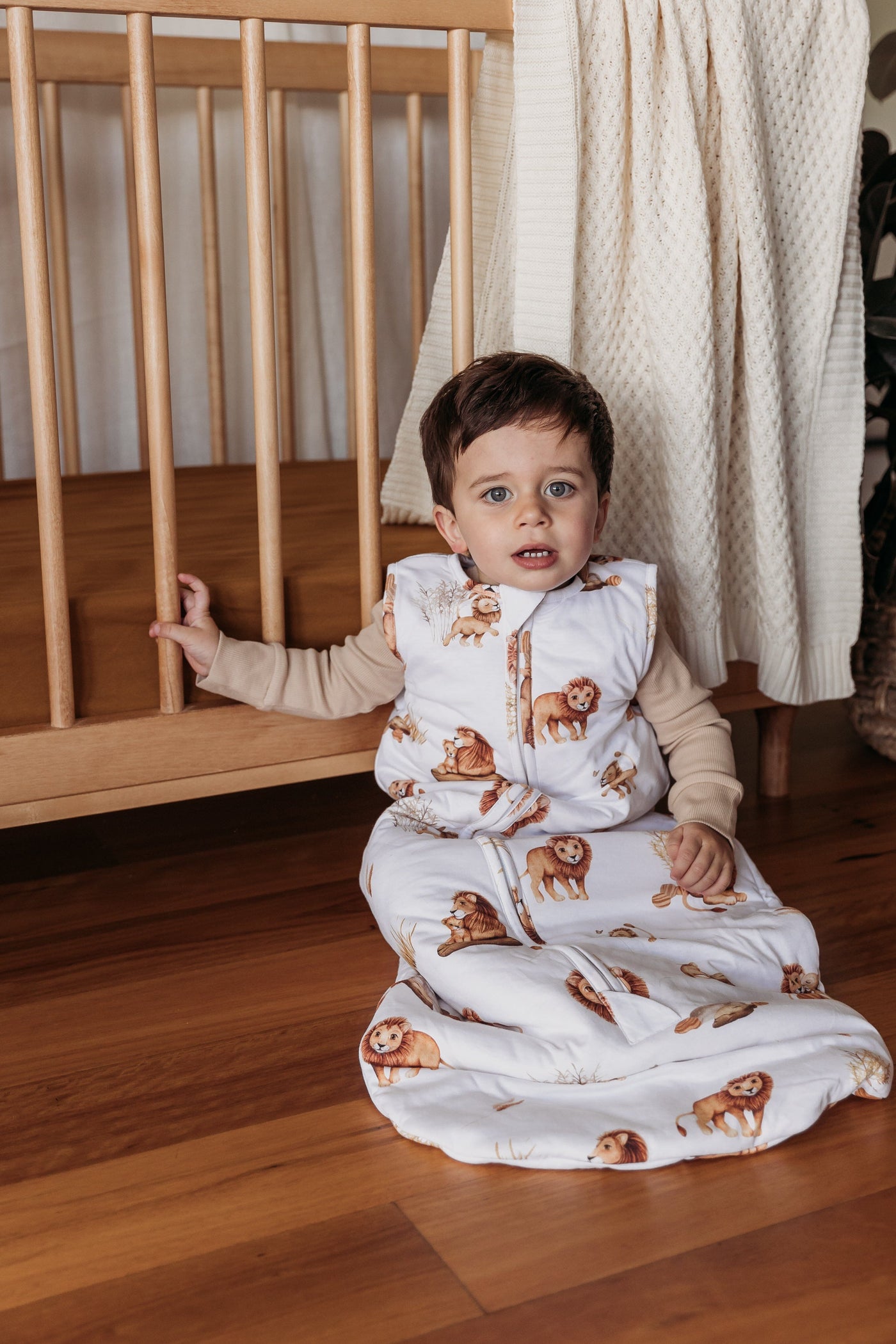 Snuggle Hunny Organic Sleeping Bag 2.5 Tog - Lion Sleeping Bag Snuggle Hunny 