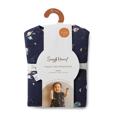 Snuggle Hunny Organic Sleeping Bag 2.5 Tog - Milky Way Sleeping Bag Snuggle Hunny 