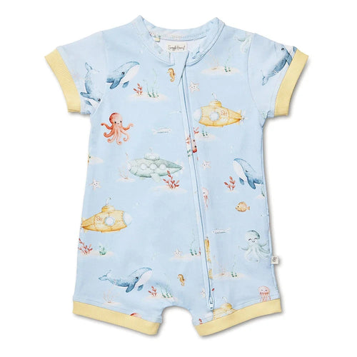 Snuggle Hunny - Organic Snuggle Shortie | Blue Little Subs