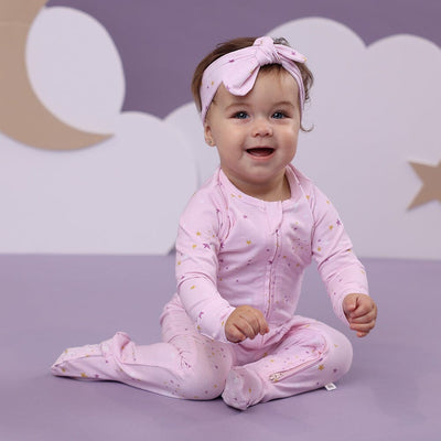 Snuggle Hunny - Organic Snuggle Sleepsuit Zip Footie | Twinkle Zipsuit Snuggle Hunny 