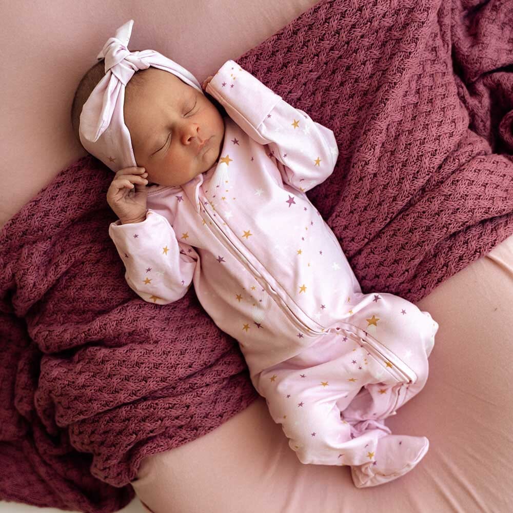 Snuggle Hunny - Organic Snuggle Sleepsuit Zip Footie | Twinkle Zipsuit Snuggle Hunny 