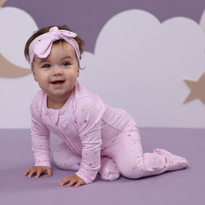 Snuggle Hunny - Organic Snuggle Sleepsuit Zip Footie | Twinkle Zipsuit Snuggle Hunny 