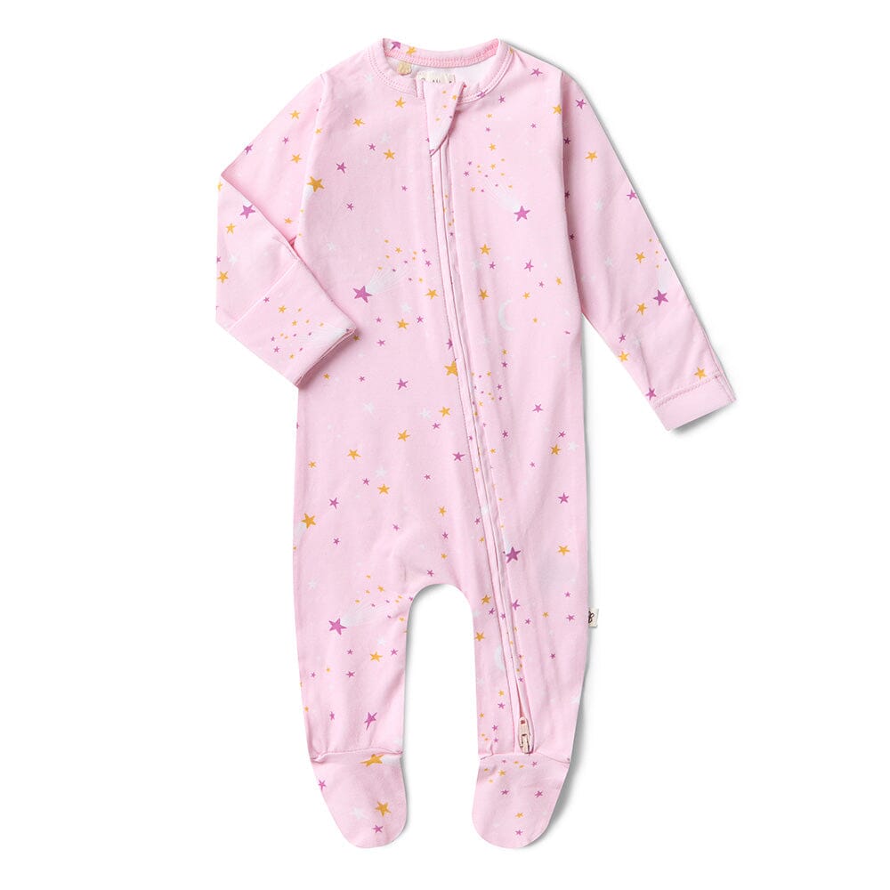 Snuggle Hunny - Organic Snuggle Sleepsuit Zip Footie | Twinkle Zipsuit Snuggle Hunny 