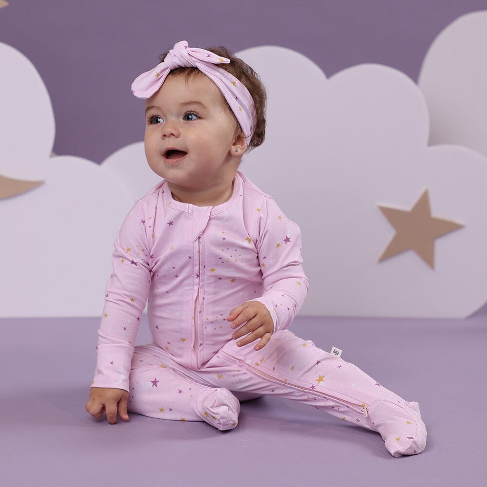 Snuggle Hunny - Organic Snuggle Sleepsuit Zip Footie | Twinkle Zipsuit Snuggle Hunny 