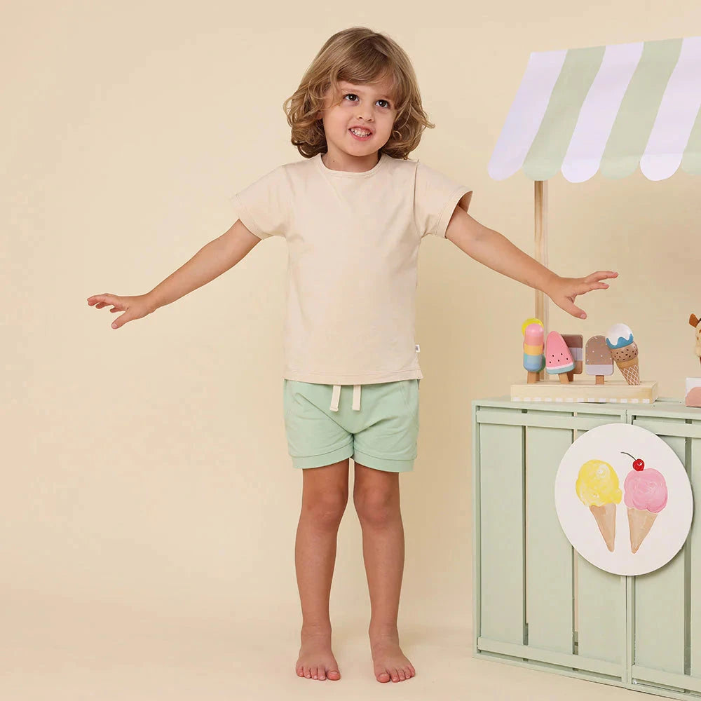 Snuggle Hunny - Organic T-Shirt | Babyccino Short Sleeve T-Shirt Snuggle Hunny 