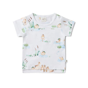 Snuggle Hunny - Organic T-Shirt - Duck Pond