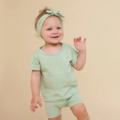 Snuggle Hunny - Organic T-Shirt | Mint Short Sleeve T-Shirt Snuggle Hunny 
