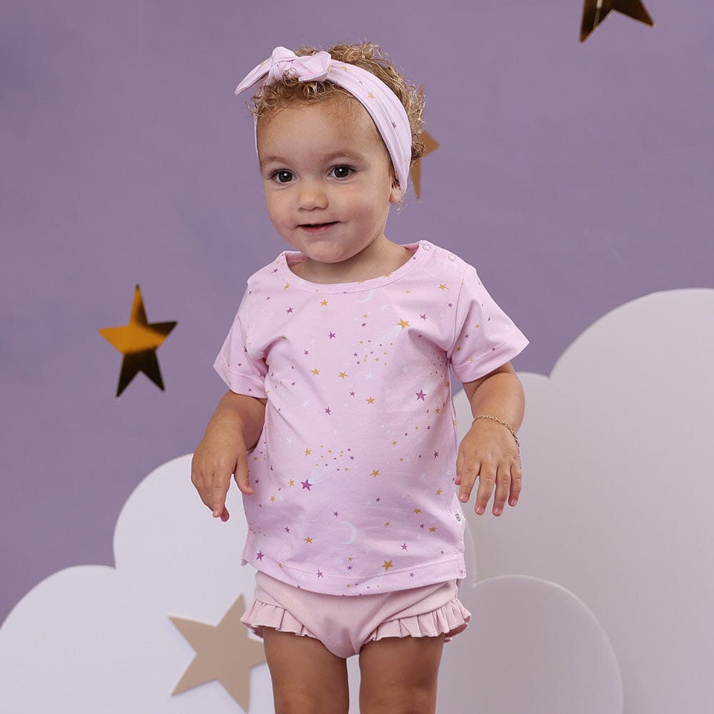 Snuggle Hunny - Organic T-Shirt | Twinkle Short Sleeve T-Shirt Snuggle Hunny 