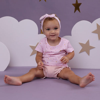 Snuggle Hunny - Organic T-Shirt | Twinkle Short Sleeve T-Shirt Snuggle Hunny 