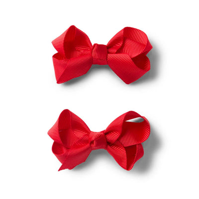 Snuggle Hunny - Piggy Tail Hair Clips | Red Hair Clips Snuggle Hunny 