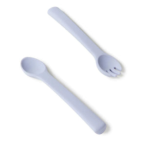 Snuggle Hunny - Silicone Fork & Spoon Set - Zen