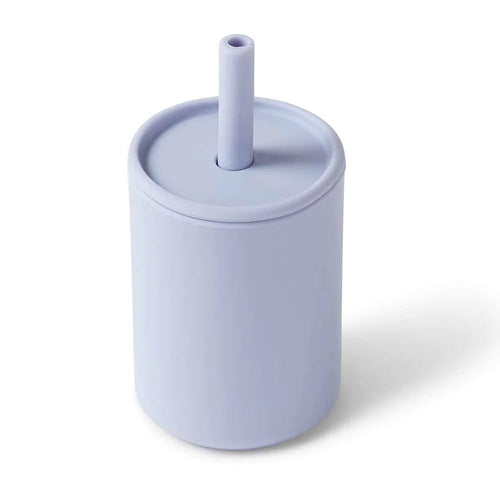 Snuggle Hunny Silicone Cup & Straw - Zen