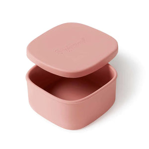 Snuggle Hunny - Silicone Snack Box - Rose