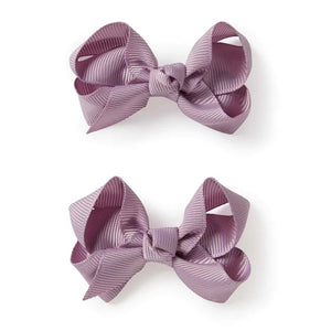 Snuggle Hunny - Small Piggy Tail Clips - Lilac