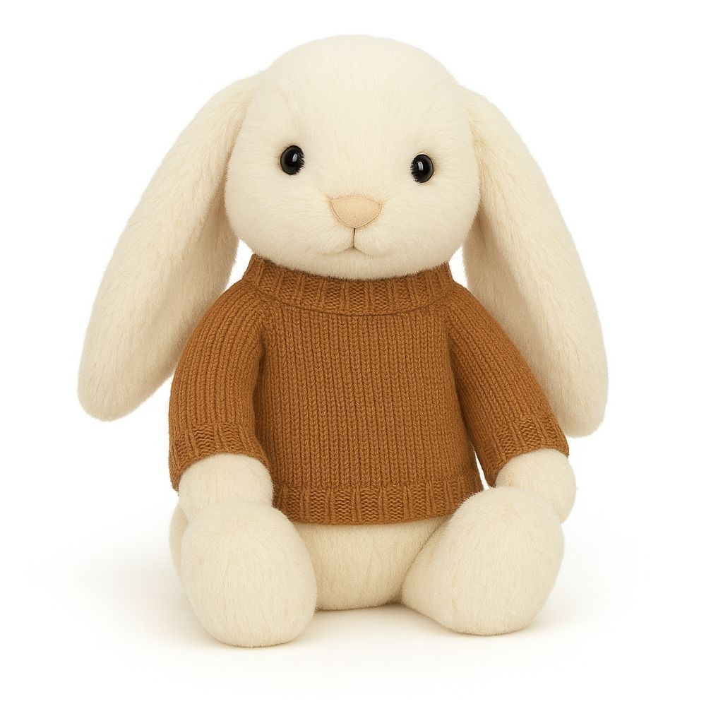 Soft Toy Knitted Jumper Biscuit - Coming Soon | Fits Medium Soft Toy (JUMPER ONLY) Cherrie Baby Boutique 