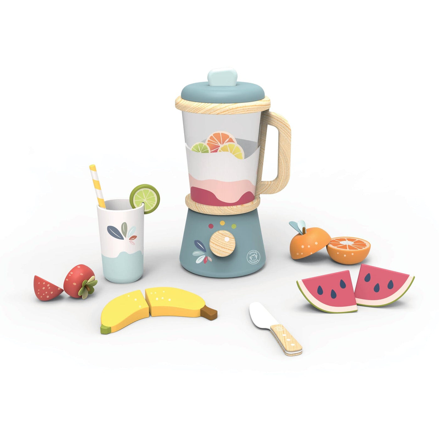Speedy Monkey - Blender Wooden Toy Speedy Monkey 