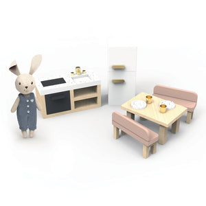 Speedy Monkey - Doll House Kitchen with 1 Character