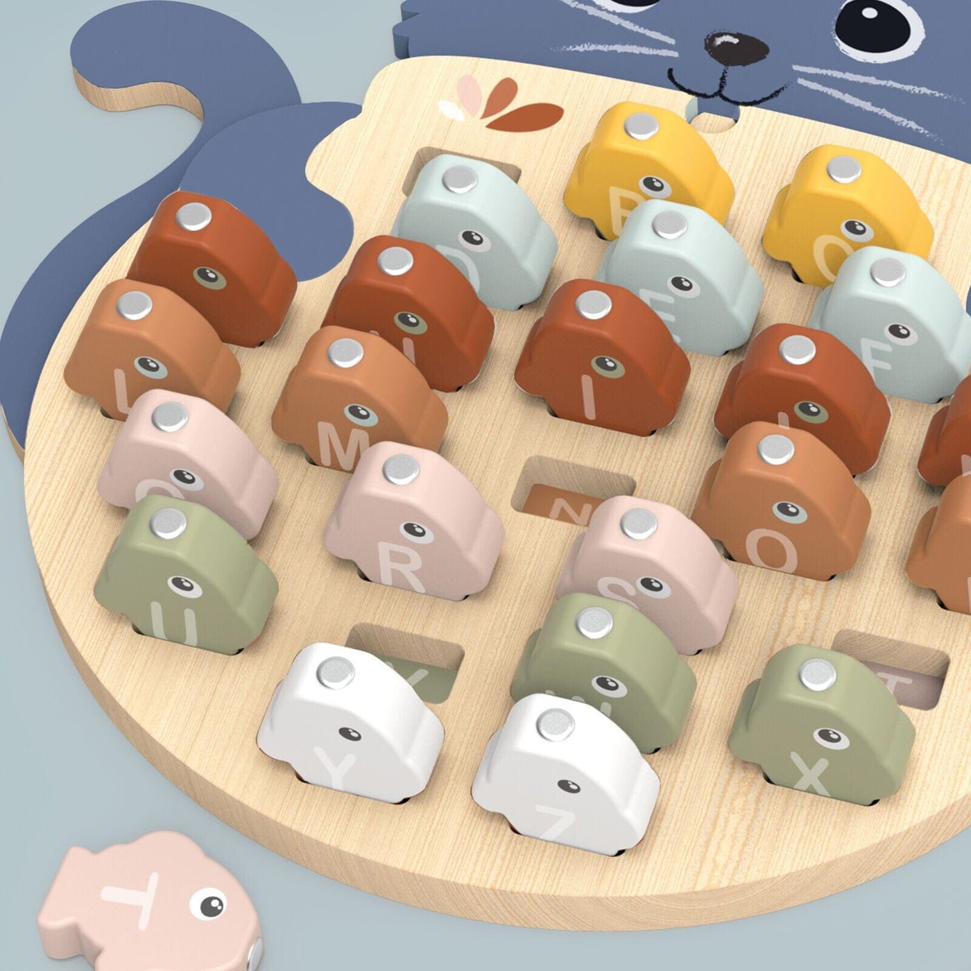 Speedy Monkey - Fishing Game Alphabet Wooden Toy Speedy Monkey 