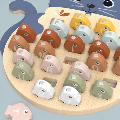 Speedy Monkey - Fishing Game Alphabet Wooden Toy Speedy Monkey 