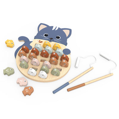 Speedy Monkey - Fishing Game Alphabet Wooden Toy Speedy Monkey 