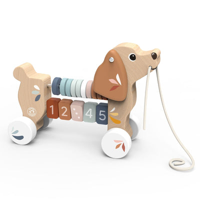Speedy Monkey - Puppy Pull Along Wooden Toy Speedy Monkey 