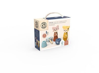 Speedy Monkey - Screw Toys Wooden Toy Speedy Monkey 