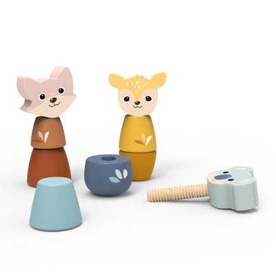 Speedy Monkey - Screw Toys Wooden Toy Speedy Monkey 