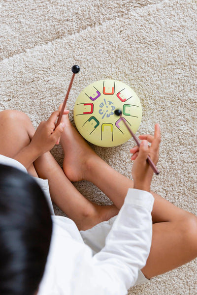 Tambú - Baby Tongue Drum | Mellow Yellow Musical Toy Tambú 